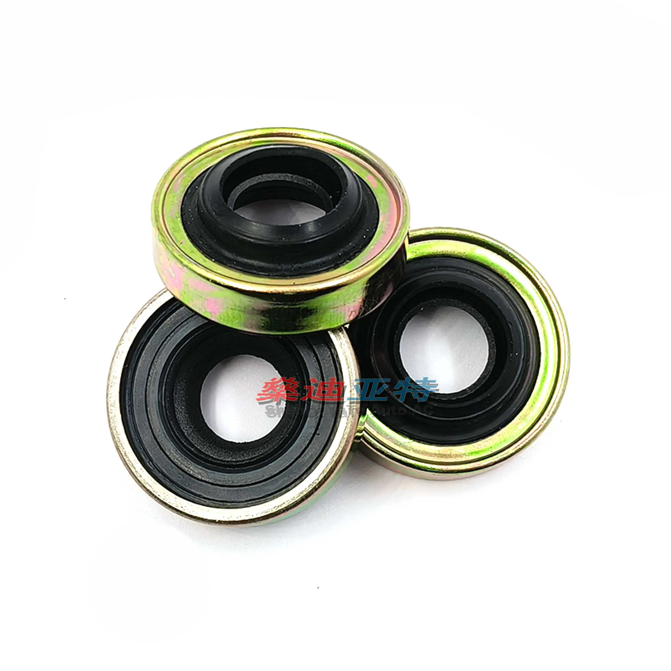 

Сальник компрессора автомобильного кондиционера, уплотнение вала для GM DA6 HR6 V5 R4, двухкромочный сальник