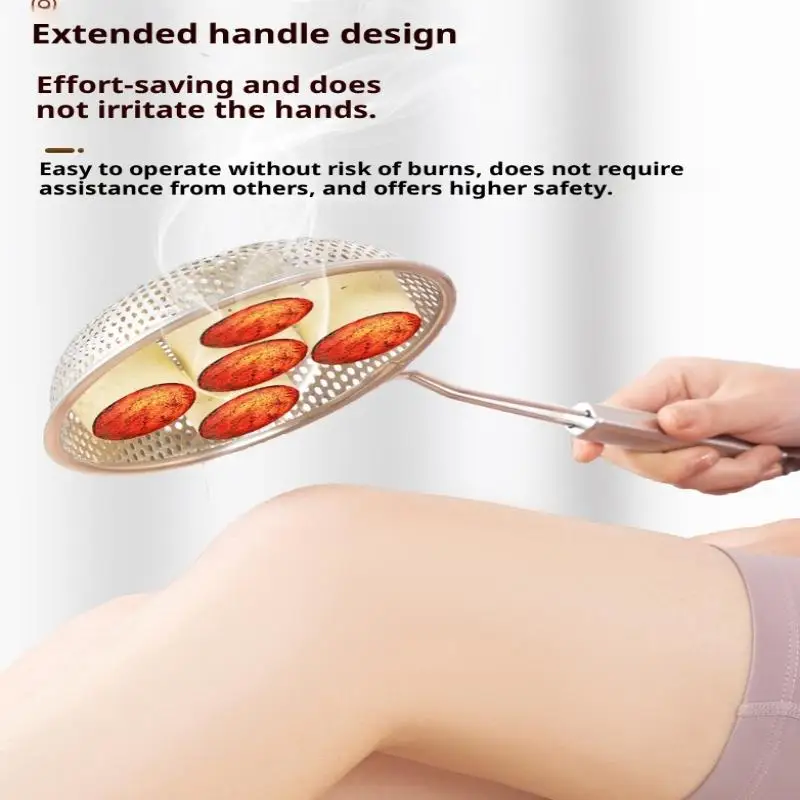 

Handheld Moxa Roll Extender Tool, Moxibustion Stick Extender Anti-Scalding Moxibustion Tool Strainer Anti-Scalding Net