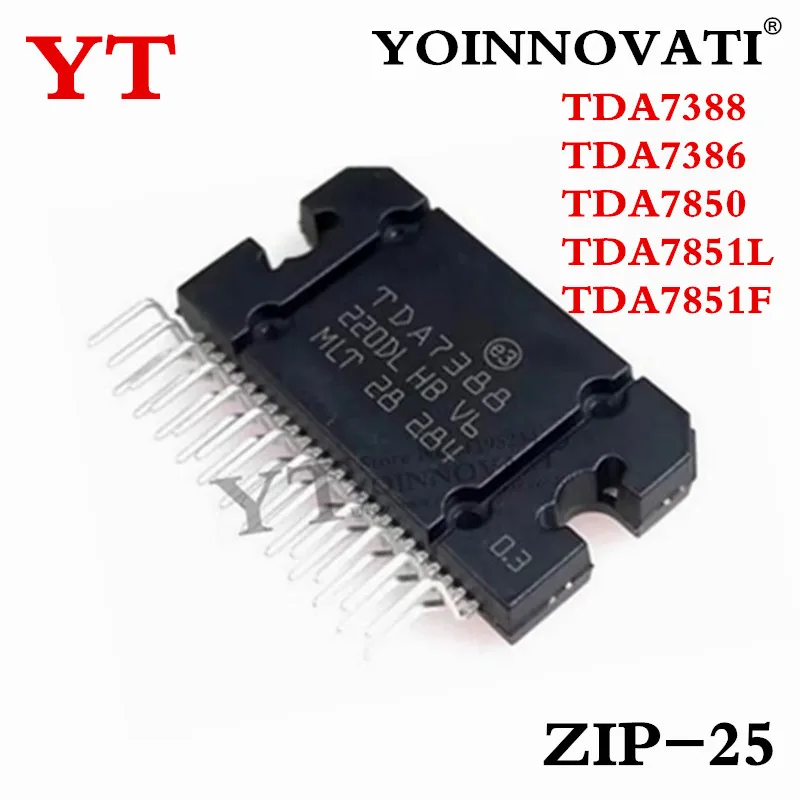 2pcs TDA7850 TDA7850A TDA7388 TDA7386 TDA7850 TDA7851L TDA7851F