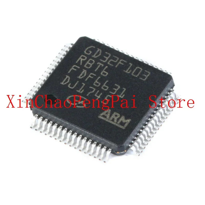 5pcs/lot GD32F103RBT6 32F103RBT6 LQFP-64 Chipset 100% New&Original In Stock