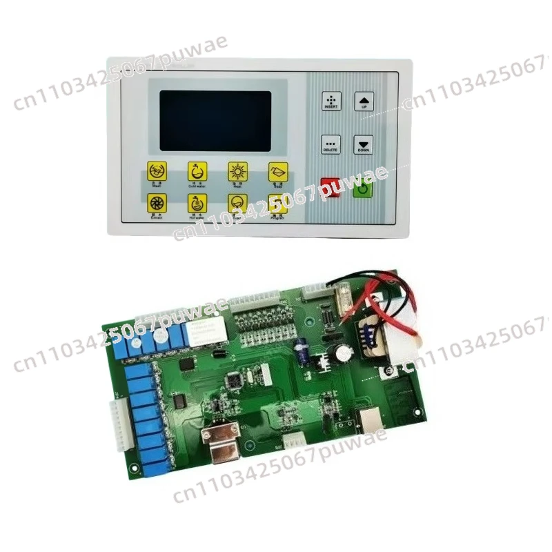 KH322B 220V Industrial Electric Washing Machine Extractor Fully Automatic with PC Board Controller Hotel Plastic Circuit Board