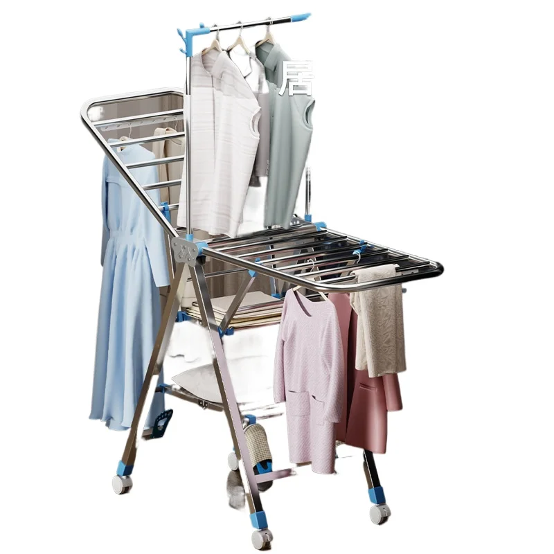 sechoir-a-linge-pliable-en-acier-inoxydable-pour-balcon-interieur-maison-bureau-sechoir-a-linge-multifonctionnel-pour-vetements