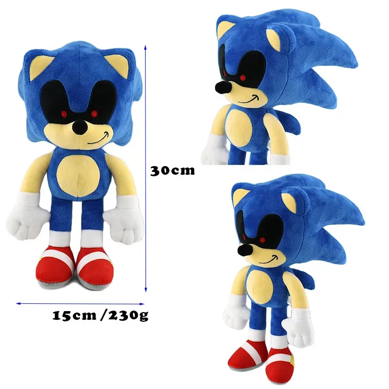 In Stock 25-30cm Sonic Peluches Toy Cartoon Hedgehog Amy Rose Knuckle Tail Soft Stuffed Doll Child Birthday Sonic Peluches Toys