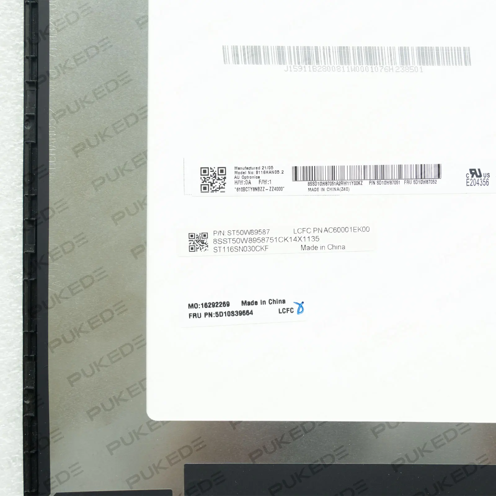 Untuk Lenovo Ideapad Flex 3-11ADA05 11.6 "Inci Rakitan Layar Sentuh Lcd + dengan Bingkai FHD 1920X1080