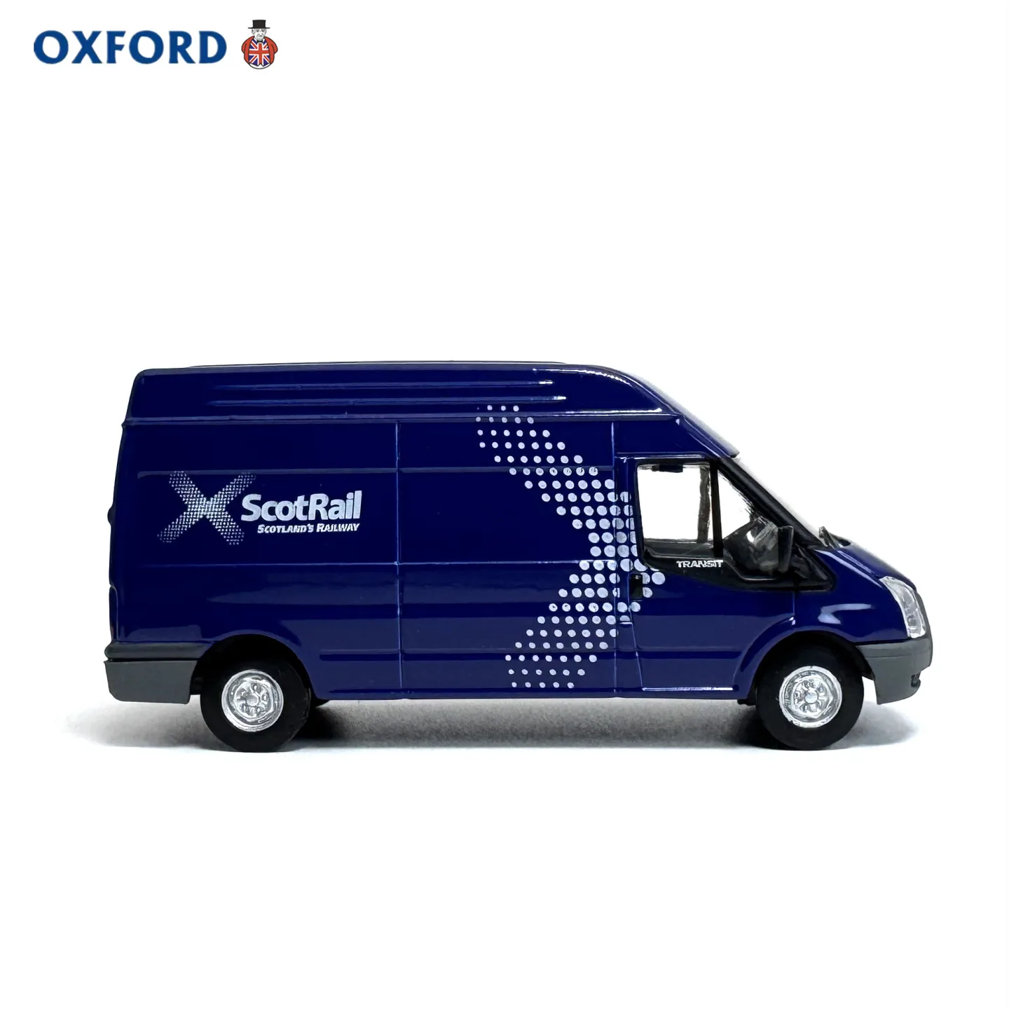 Diecast OXFORD 1/76 Scale Transit 2006 High-roof Bread Alloy Car Model view 3