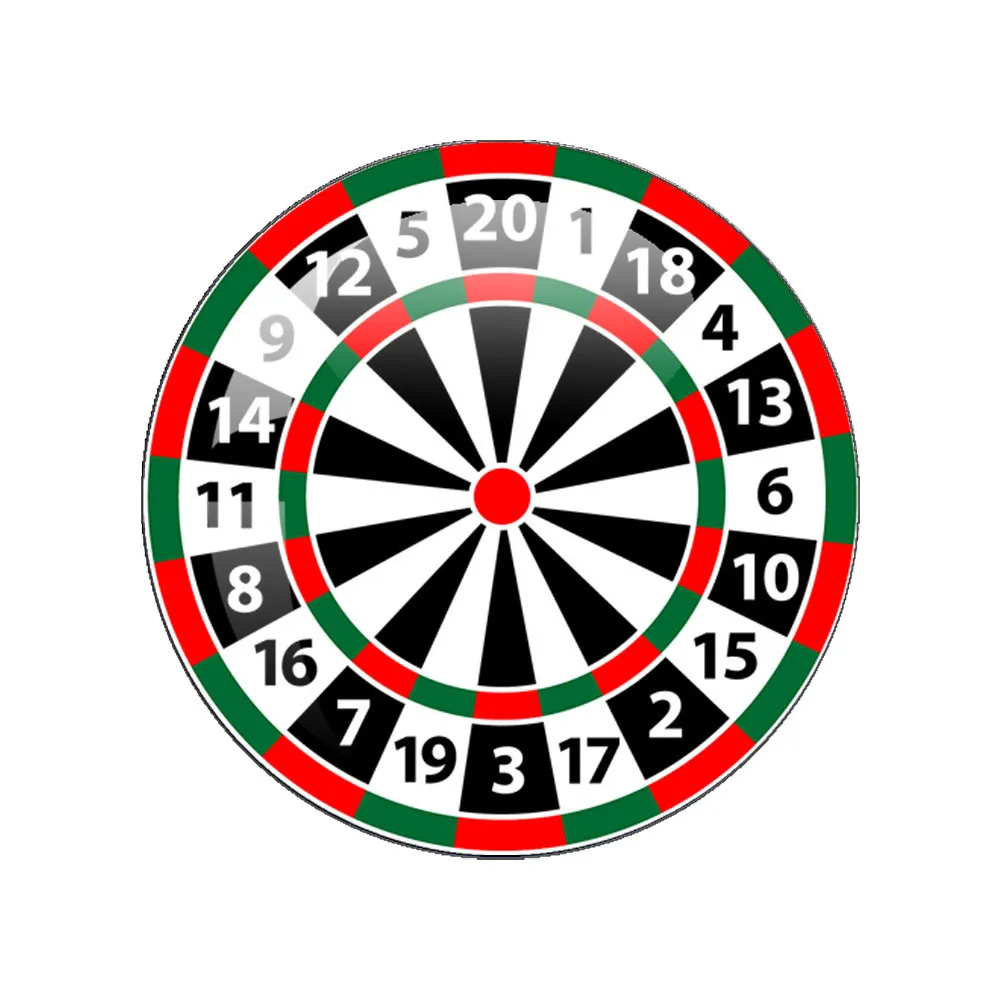 السهام الإبداعية المستهدفة الزجاج كابوشون ، قبة الصورة ، مسطحة الظهر ، مما يجعل النتائج ، الهدايا والمجوهرات ، 10 من من من من من من من الخلف #6