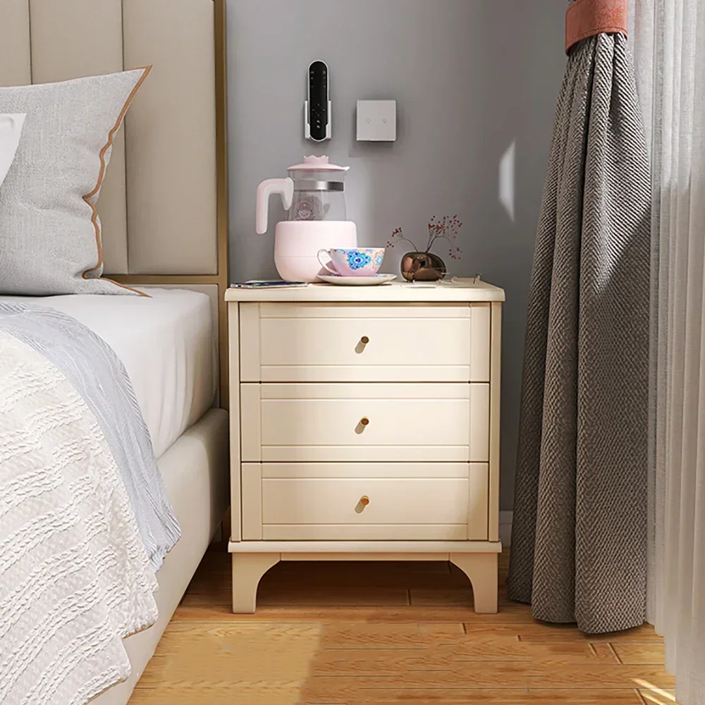 Aesthetic Modern Nightstand Simple Beauty Classic Drawers Nightstand Design Elegant Cajones De Dormitorio Bedroom Furniture