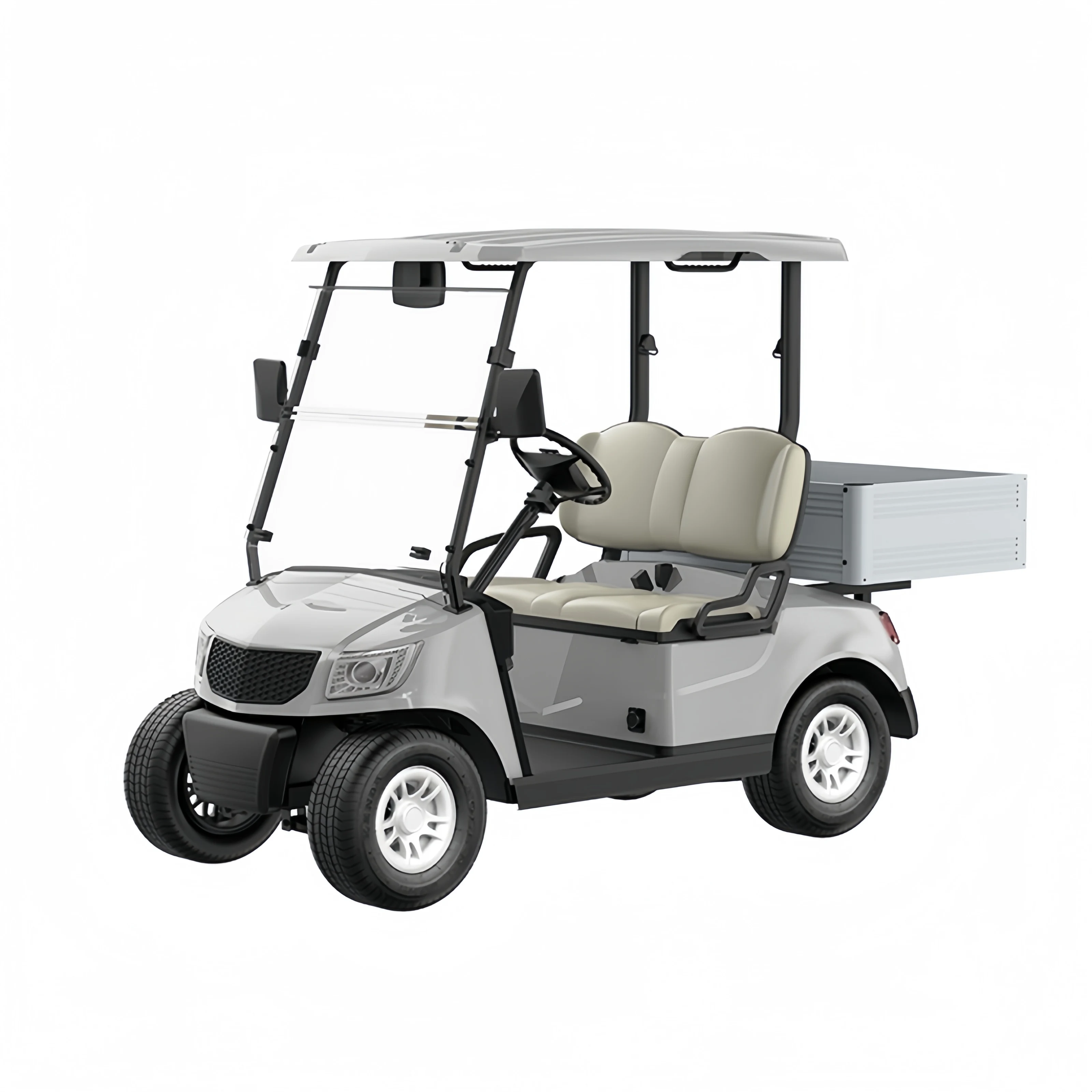 72 48 volt lithium golfkar 2-zits golfkar 2025 cargo volwassene met vierwielige golfkar