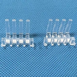 100PC 4PIN Light PIPE Guide Right Angle LPE4  LED Light PIPE LED indicator 4 Row