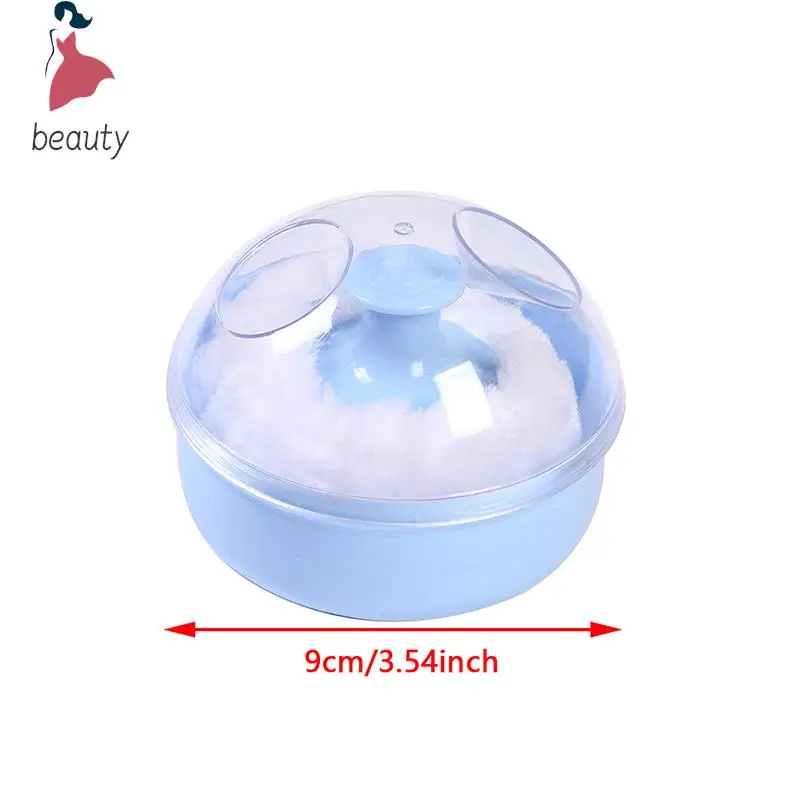 Dry Powder Puff Powder Puff With Box travel essentials Baby Face Body Cosmetic Powder Puff Talcum Powder Sponge Box Container