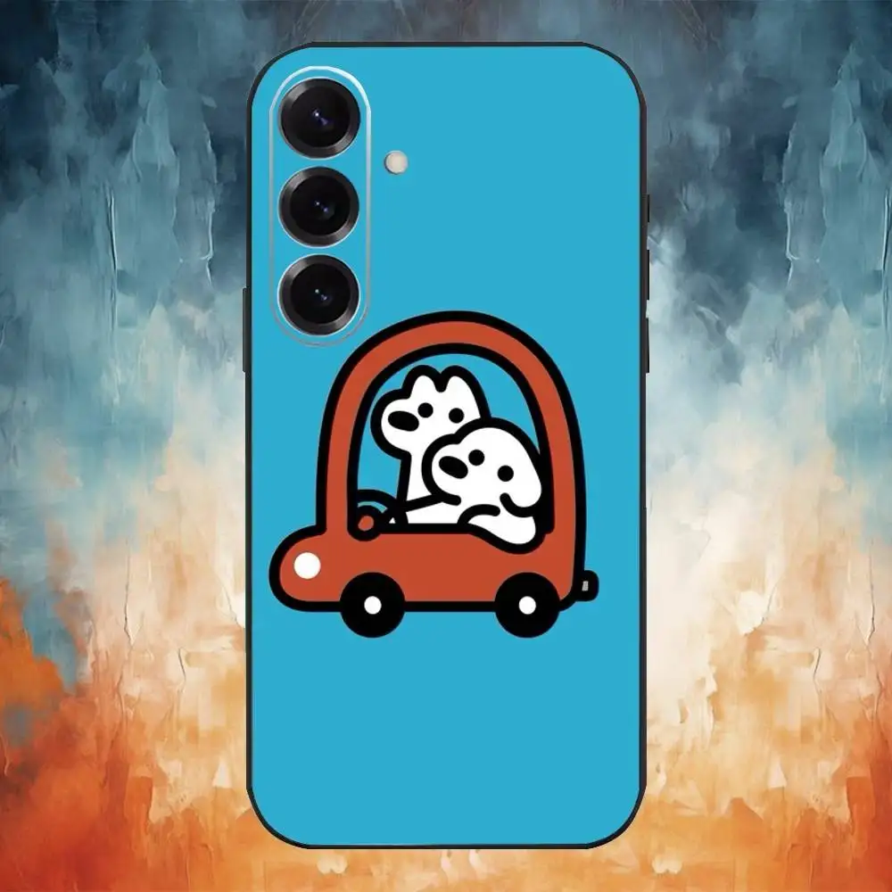 Leuke M-Matsui Art telefoonhoesje voor Samsung GalaxyA13,21s,22,31,32,52,53,71,72,73, zachte zwarte cover