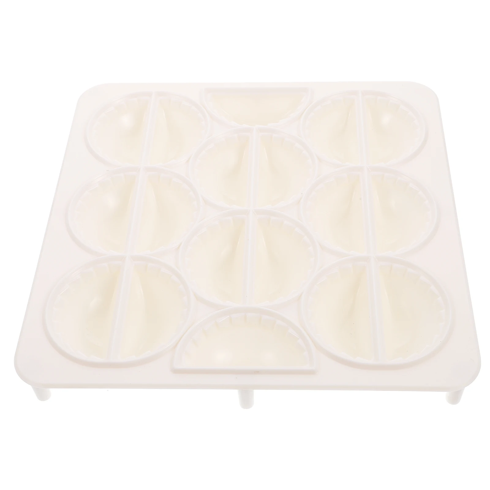 

18 Holes Dumpling Mold Plastic Maker Wrapper Kitchen Tool Pastry Crimping Design Easy Clean Multi Functional Baking Accessories