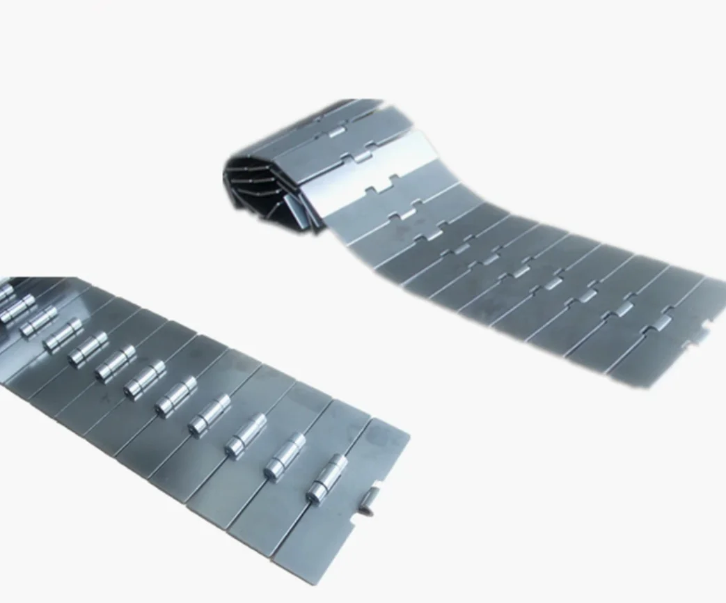 1Meter Width:114.3mm 304 stainless steel chain plate 812 single-stranded straight chain plate pitch 38.1