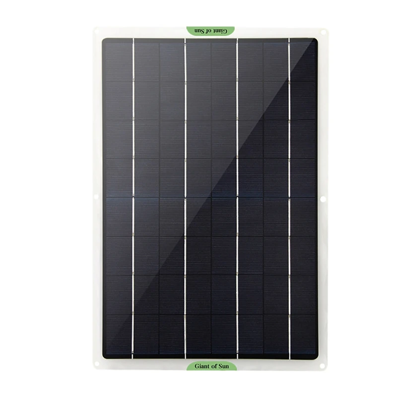 

20W 12V Portable Solar Panel Battery Maintainer, Solar Trickle Charger With Alligator Clip For Car RV Boat Motorcycle