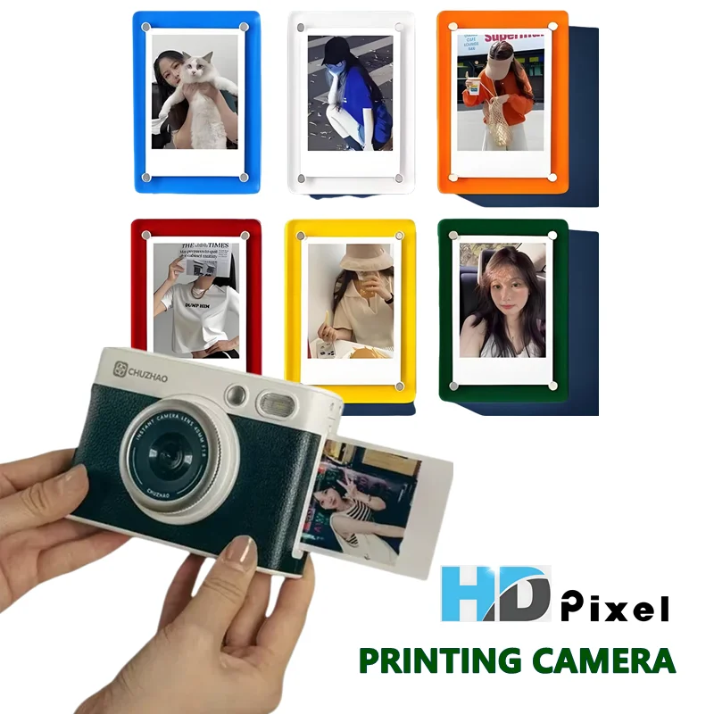 

D1Pro Printing camera can use specialized photo paper and ribbon for color printing, with integrated sublimation function