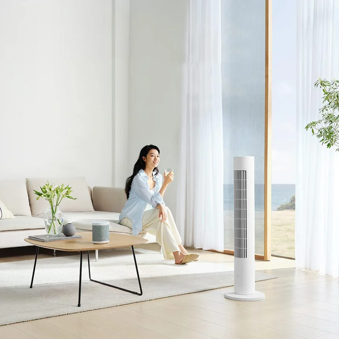 XIAOMI Smart DC conversione di frequenza ventilatore a torre 2 ventilatore verticale elettrico domestico supporto ricaricabile MI Home App garanzia