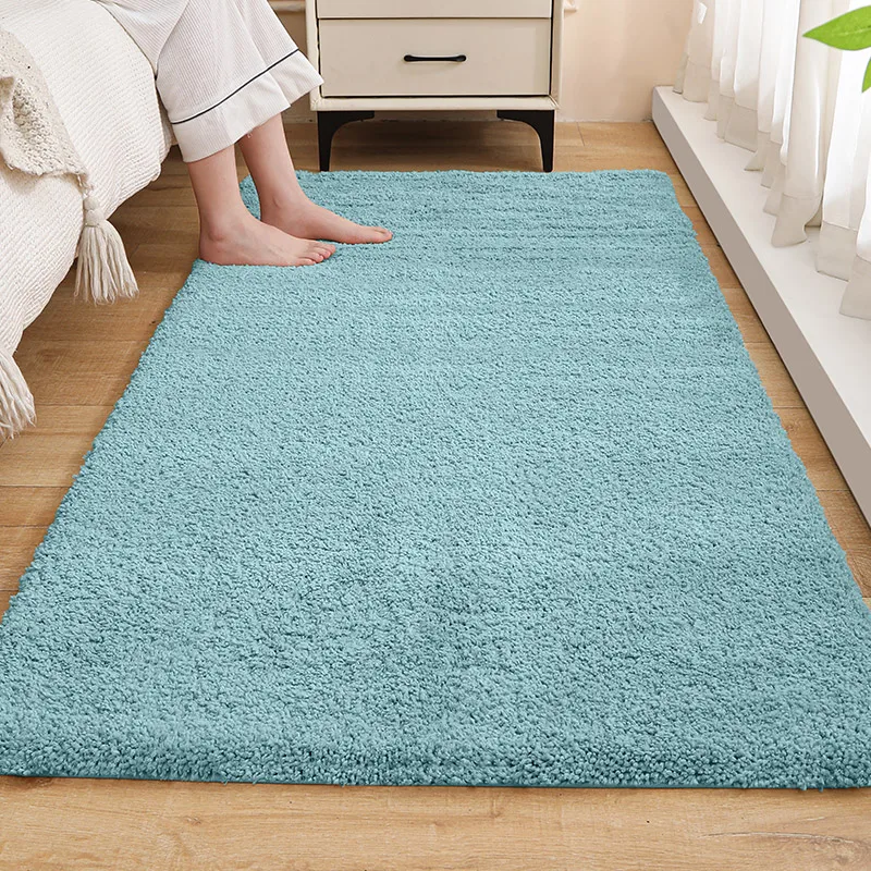 

1 шт. Современный ковер с защитой от скольжения, мягкий, нескользящий, для гостиной, спальни, прикроватный, впитывающий влагу, напольный коврик для домашнего декора