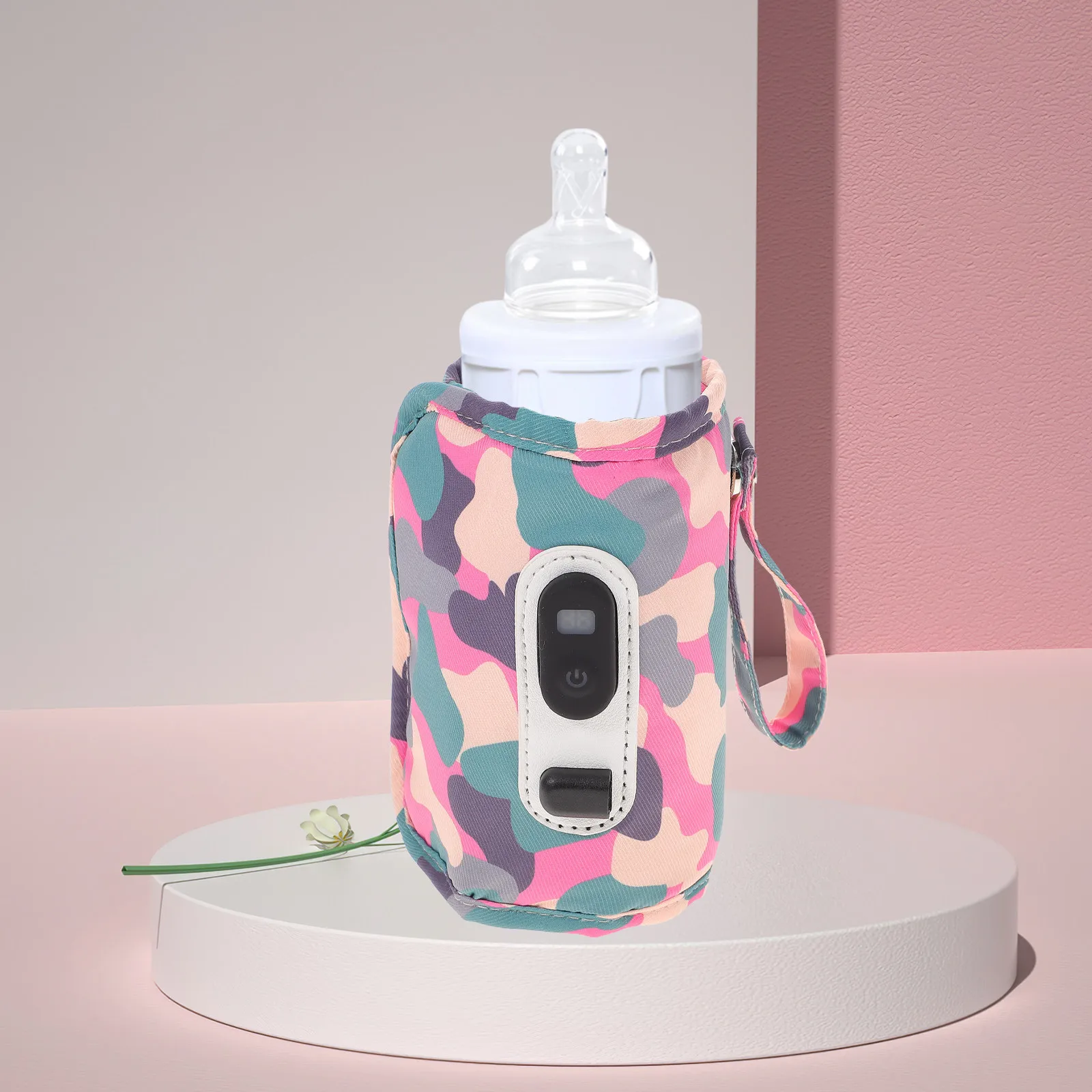 

Портативный цифровой подогреватель для детских бутылочек с регулируемой температурой, легкий, из безопасных материалов, для кормления малышей на улице