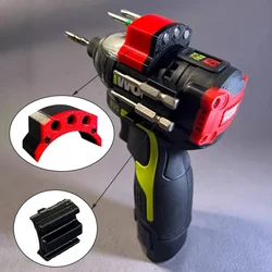 WU132 Batch Head Back Clip for WORX N52 Strong Magnetic Suction Screwdriver Accessories Side Clip Batch Head Clip Professional