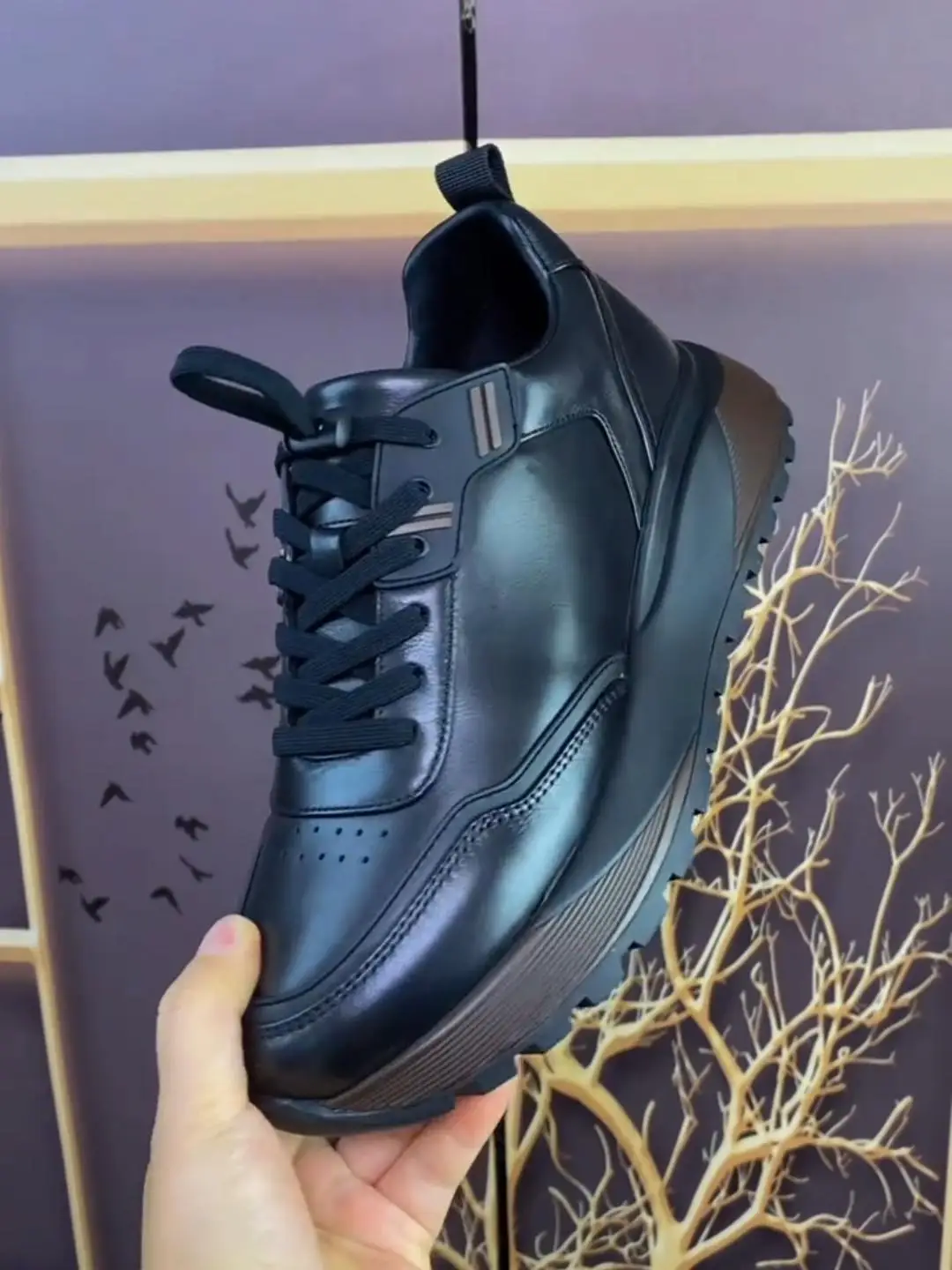 

Новинка 836, мужская повседневная кожаная одежда, удобная модная универсальная деловая обувь с круглым носком на плоском каблуке Spor для отдыха