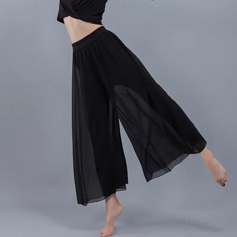 

Latin Pant Standard Training Trousers Dance Pants Tango Waltz Dancing Costumes Women Ballroom Competition Belly Dance Pants