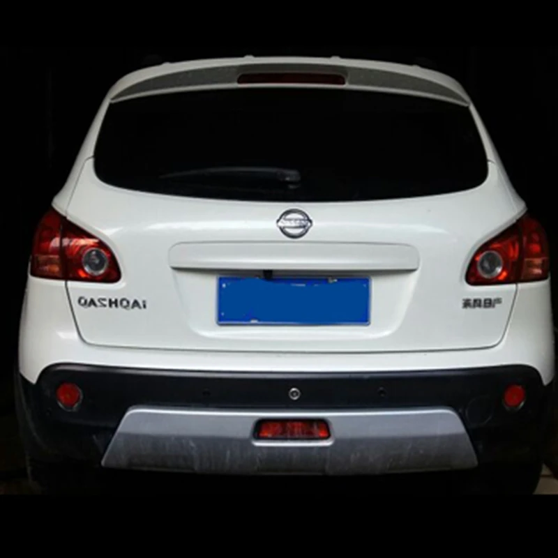 For Nissan Qashqai J10 Spoiler 2006-2015 High Quality ABS Material Car Rear Trunk Wing Accessories Body Kit