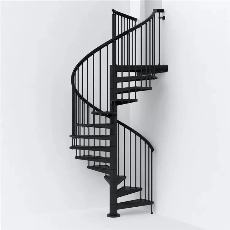 custom.Modern Design Luxury Steel Stairs Simple Outdoor Staircase with Durable Feature American Style