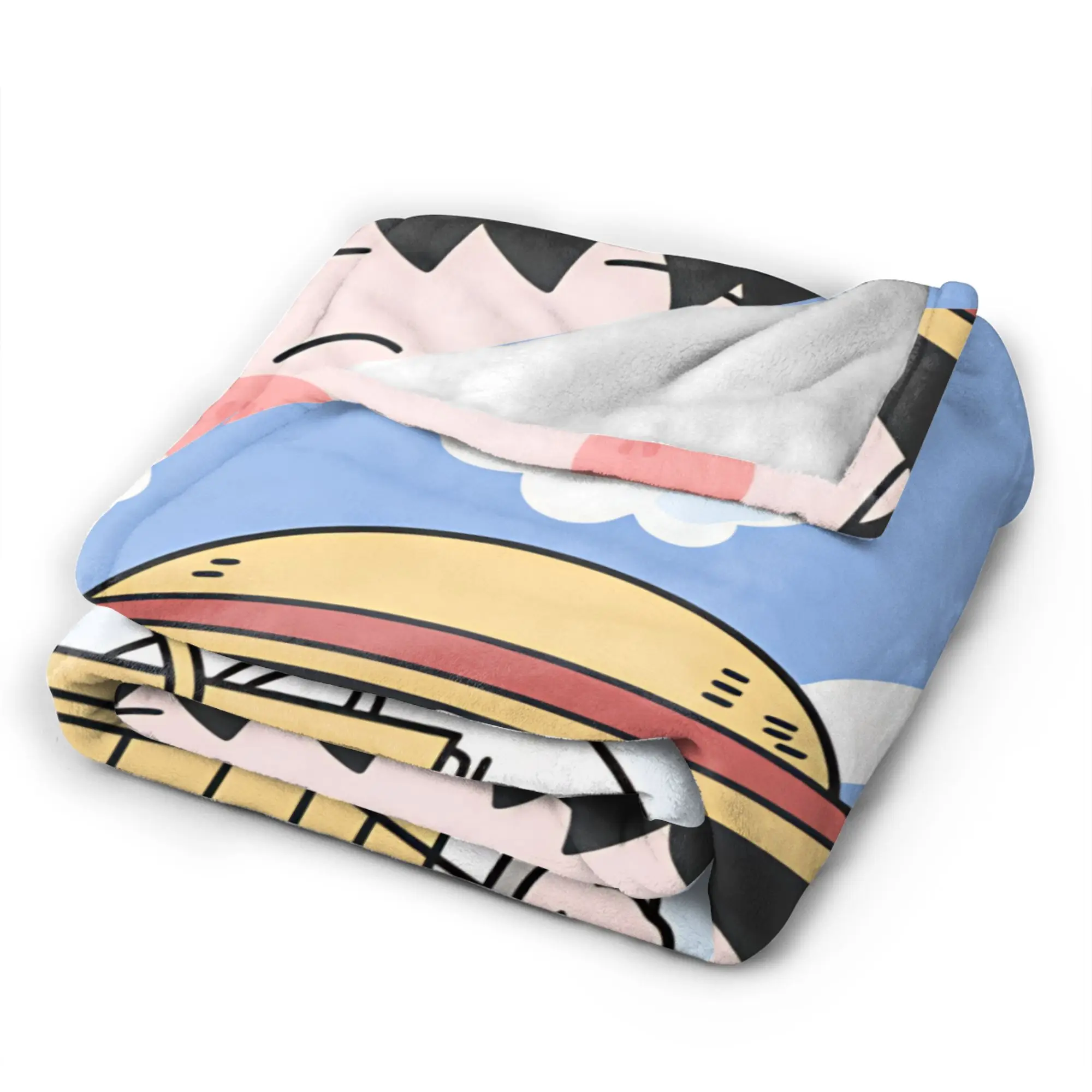 Chibi Maruko Chan Blanket Winter  Warm Throw Blanket For Girl Home Decor Flannel Bedspread Bed Cover
