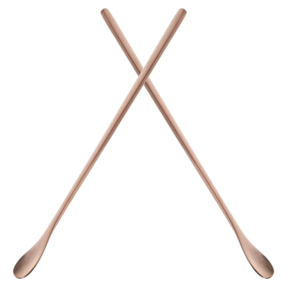 

2Pcs Reptile Food Spoon Ergonomic Long Handle Lizard Feeding Scoop Gecko Fruit Mixer Small Animal Spoon Turtle Feeder