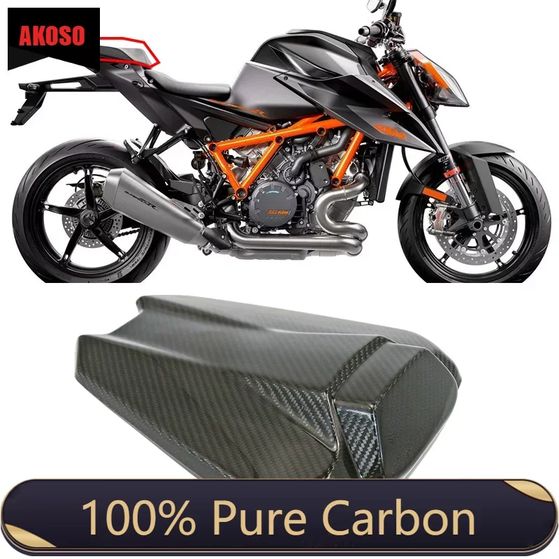 100% 3K Dry Carbon Fiber Motorcycle Body Parts Rear Seat Fairing kit Accessories Fairings  For KTM Superduke  1290 2017+ 2022