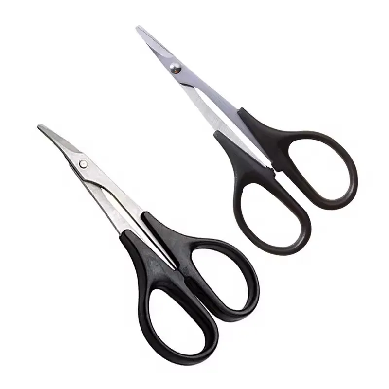 

RC Car Body Scissors Professional Precision Cutting Tool for Model Shell Trimming - Straight and Curved Blade Set for RC Hobby