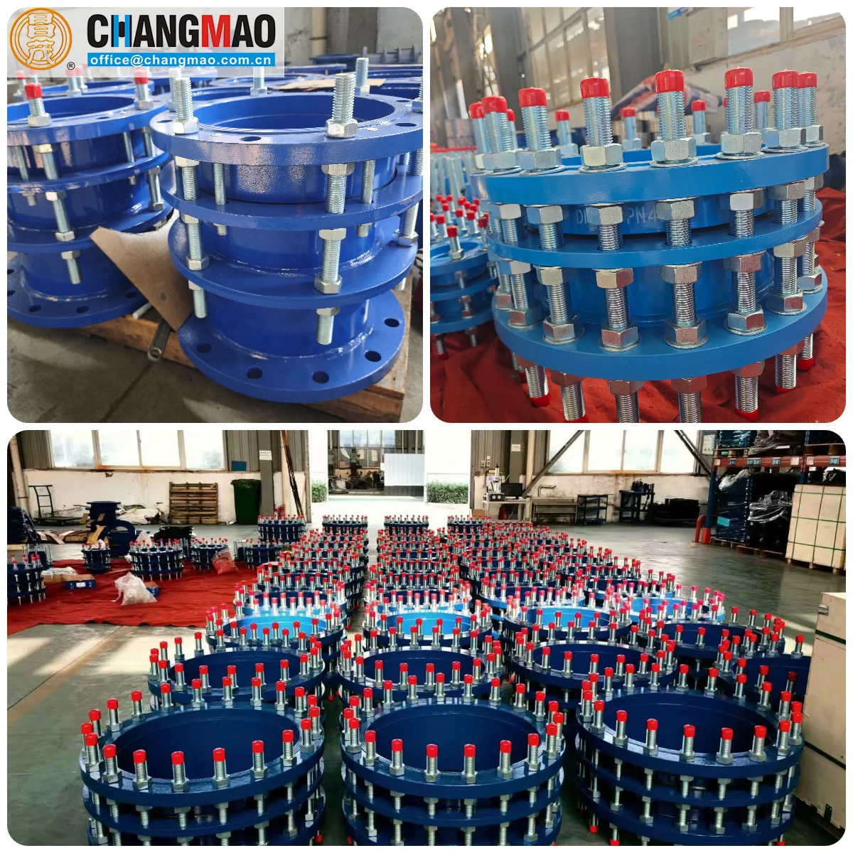 화학 파이프라인용 누수 방지 플랜지 분리 조인트, 전체 사양 제공