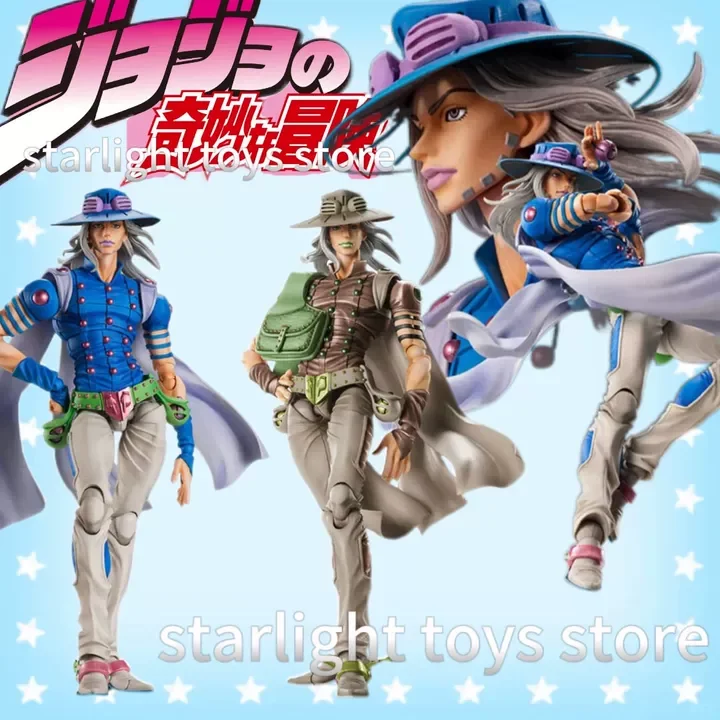 

JOJO аниме фигурки гироскоп Zeppeli фигурку статуя приключения гироскоп Zeppeli фигурка коллекция кукла съемная модель игрушки подарки