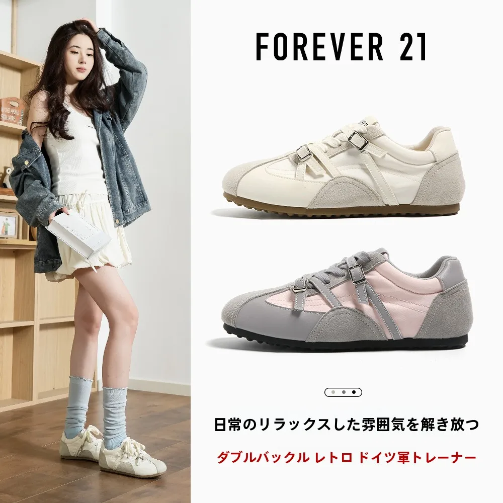 forever21-ballet-style-flat-bottom-casual-women's-dequn-shoes-retro-design-versatile-comfortable-low-cut-round-toe-sneakers