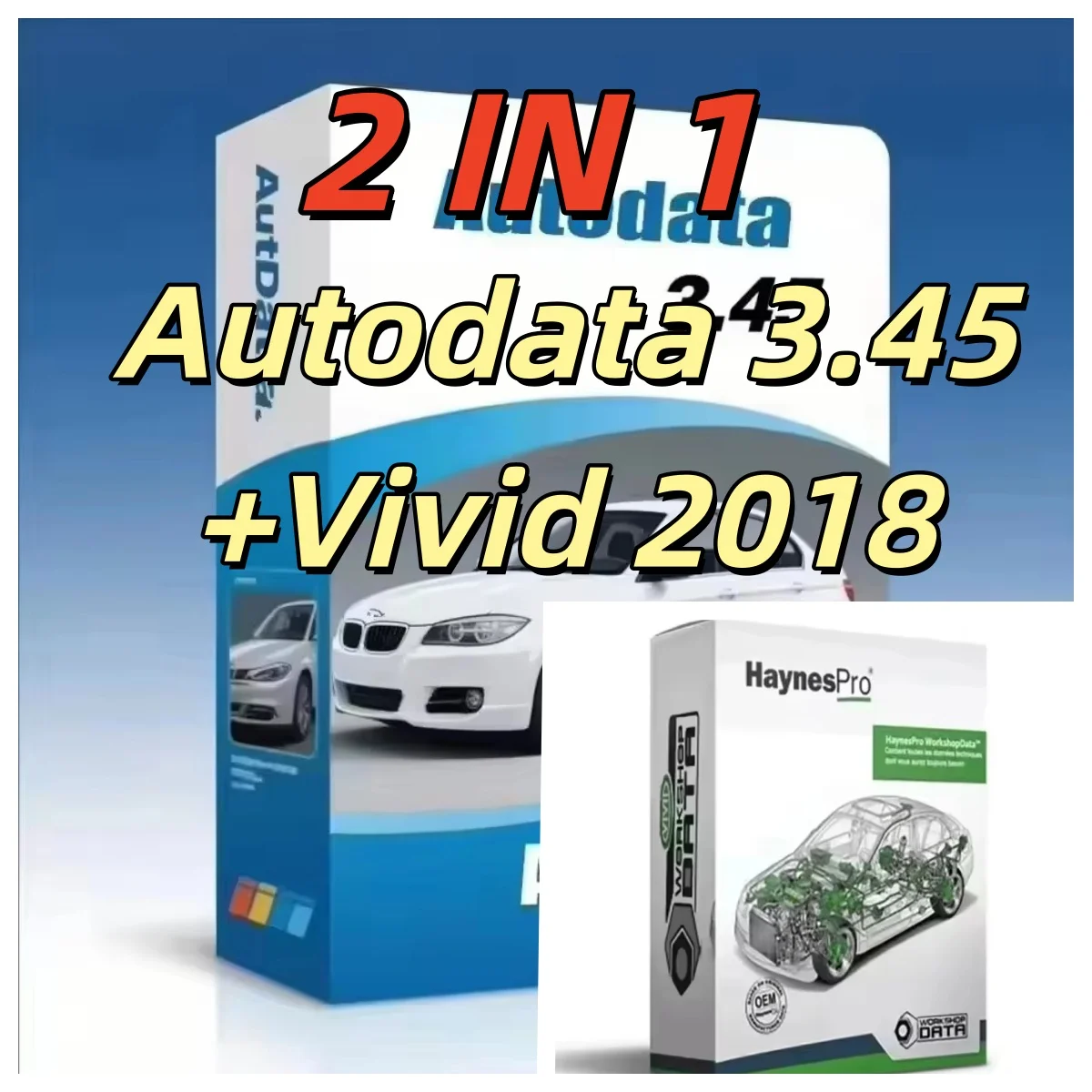 2026 Hot Haynes pro Vivid 2018+ Autodata 3.45 Workshop Data Atris Technik Europe Car Repair Software Free Installation