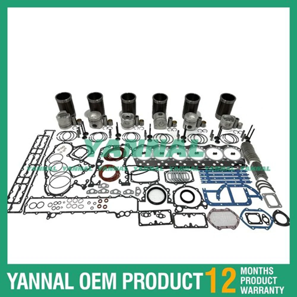 

New 6D14 Overhaul Rebuild Kit With Gasket Bearing Valve Set For Mitsubishi