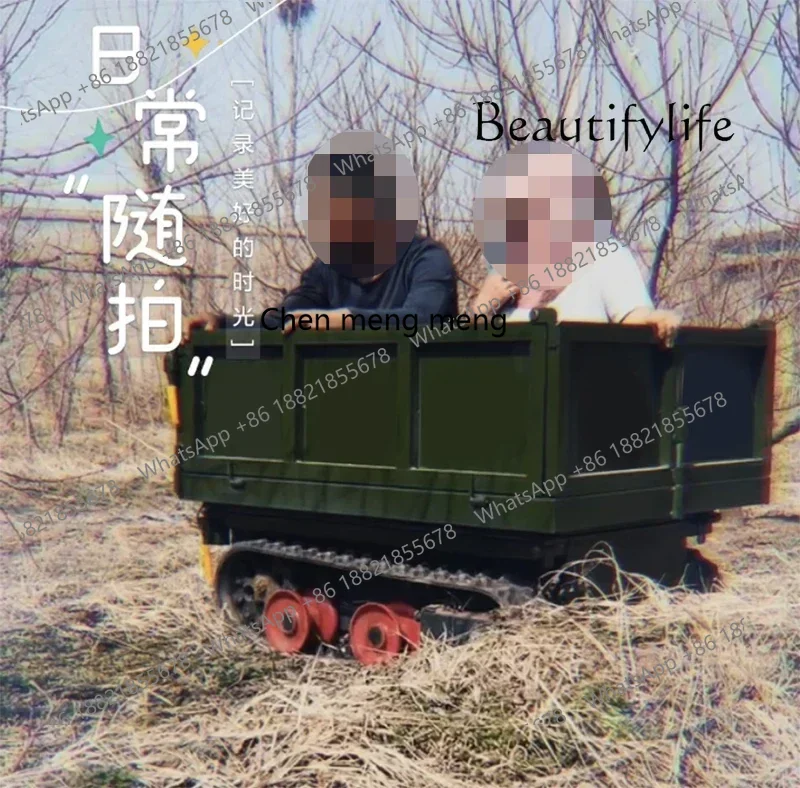 

2003Electric Flat Truck Handling Track Remote Control Self-Unloading Tilting Lifting All Terrain Custom Remote