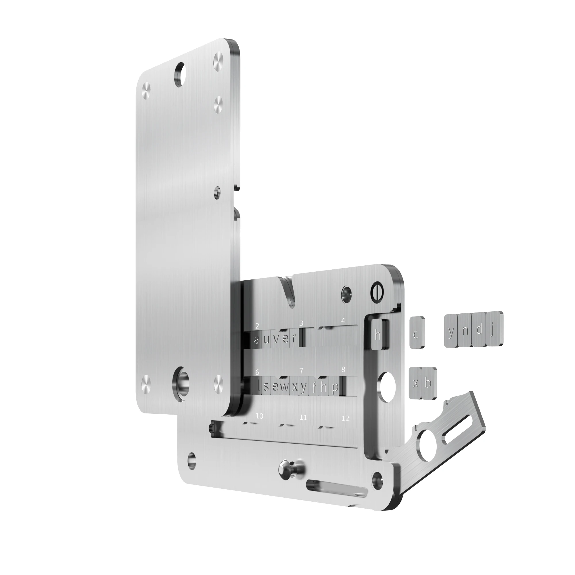 씨드 프레이즈 메탈 스토리지 (콜드 월렛용) – 암호화폐 복구를 위한 안전한 스테인리스 백업 플레이트