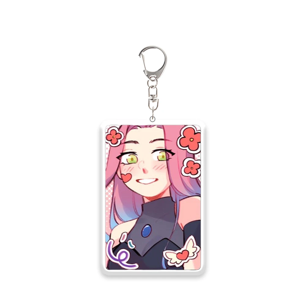 ルカ・イヴァン・ミジ・ヒョナ Qバージョン アクリルキーホルダー エイリアンステージ周辺機器 学生用バックパック 高価値ペンダント装飾ギフト