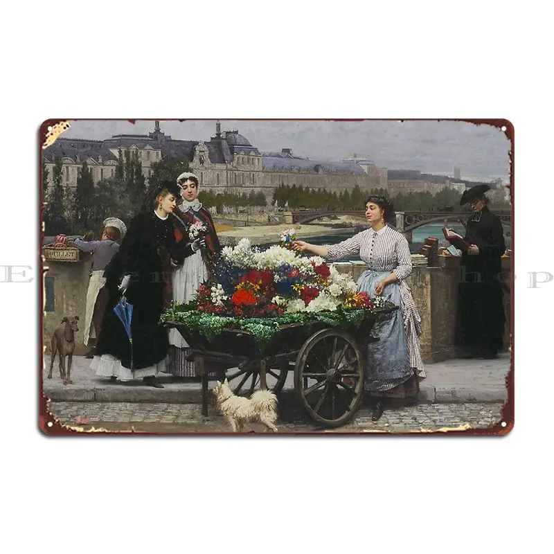 Flower Seller On Th… - image