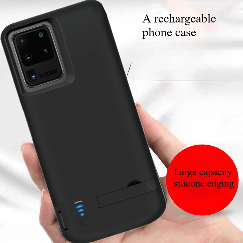 6000mAh Suitable for Samsung S20 Back Clip Battery S20+phone Case Power Bank S20 Ultra Portable Wireless Power Supply