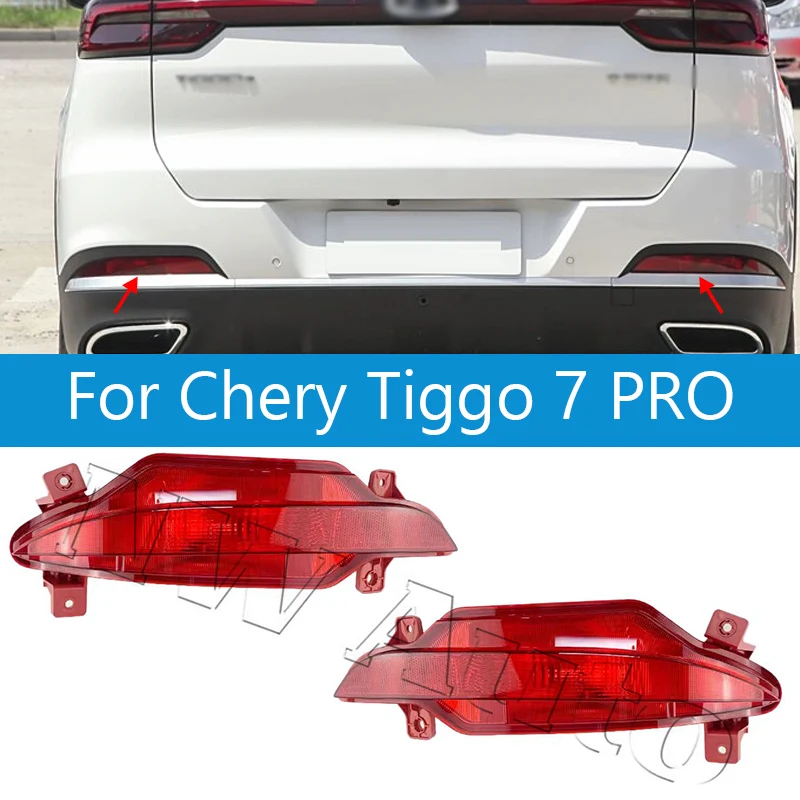 

Car Rear Bumper Brake Lamp Tail Turn Signal Reflector Light For Chery Tiggo 7 PRO 605000282AA 605000283AA