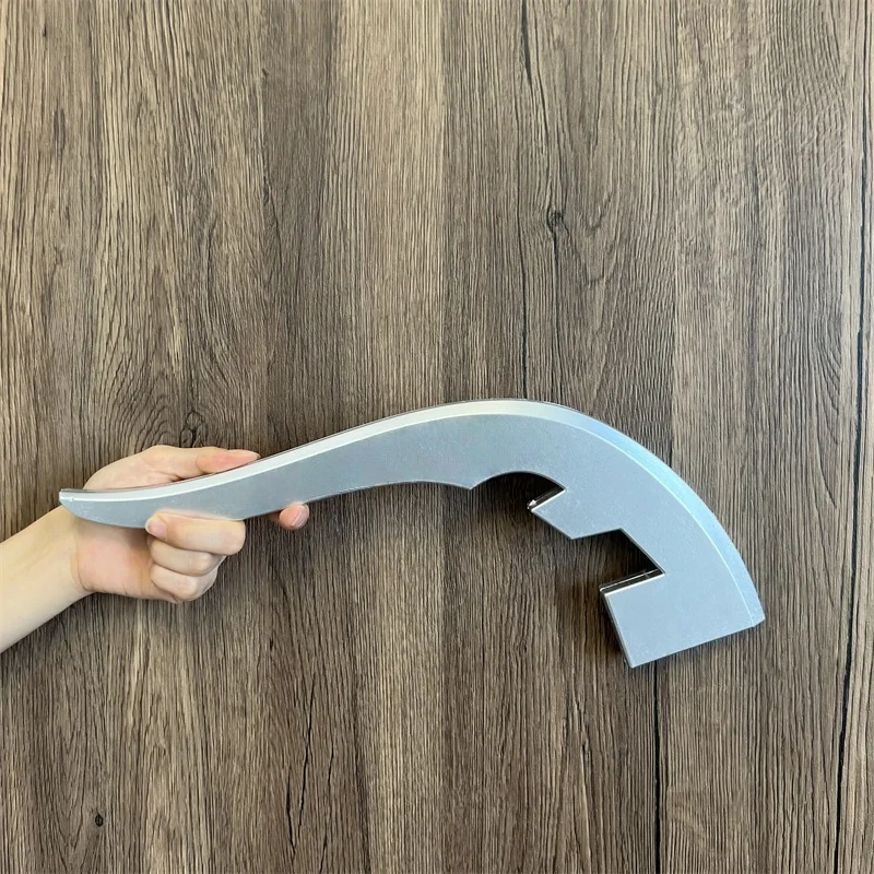 Cabeza de armas de siete héroes, punta de dardo, cuchillo volador, espada de Cosplay, juego de rol de Halloween, regalos de modelo de goma PU de seguridad