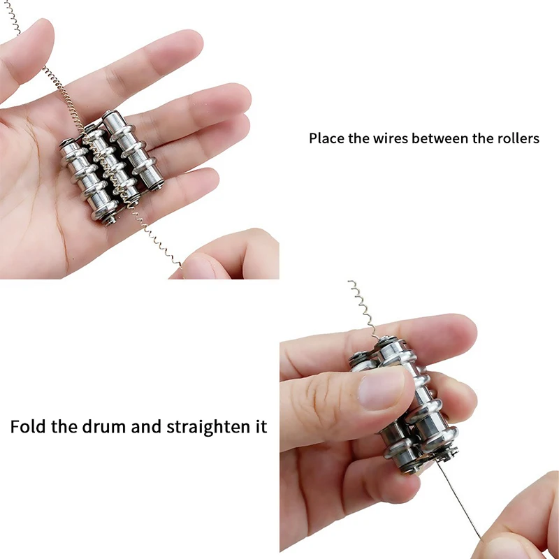 [LA]1Pc Metal Nylon Wire Straightening Machine Copper Silver Gold Wire Metal Manual Straightening Tool Straightener Jewelry Tool