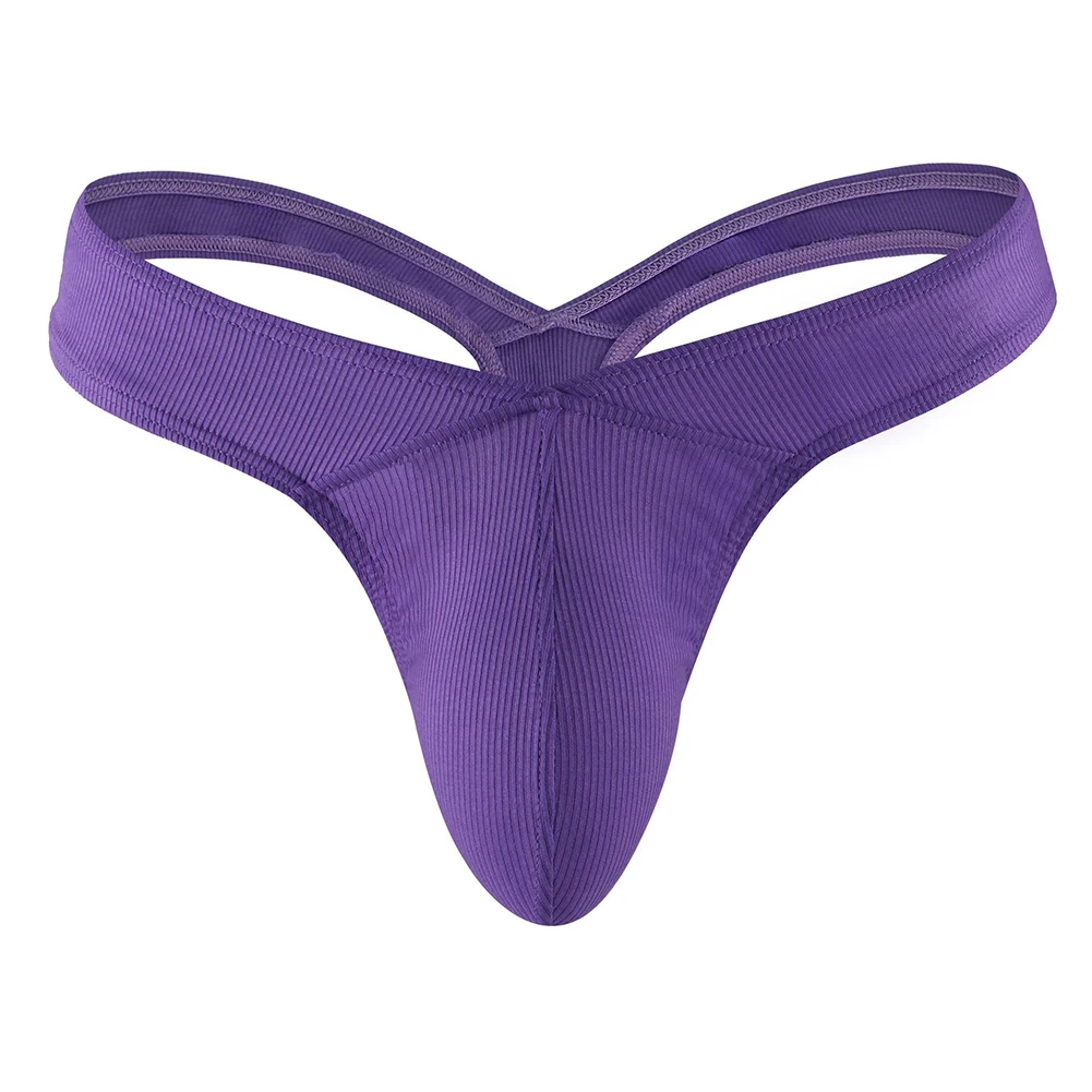 Mens Femboy Pouch T-Back Japanese Thong Low-rise G-String Briefs Sports Panties Elastic Underwear Lingeries For Man Underpant image 2