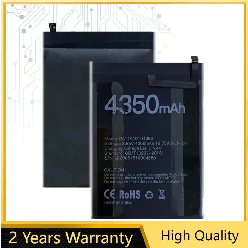 4350mAh Battery BAT2019104350 For DOOGEE X95 Pro X95Pro