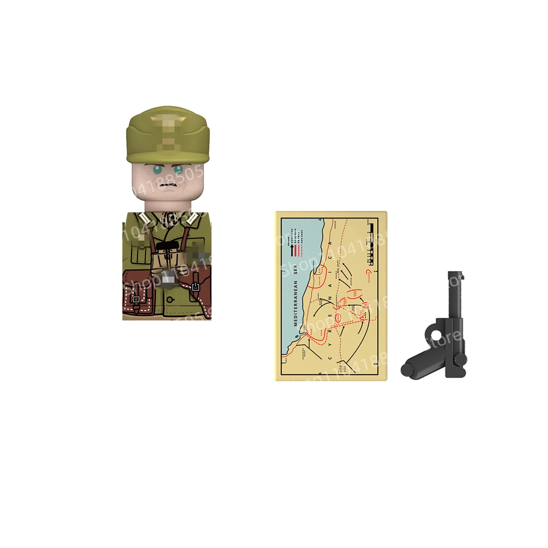 MOC militaire bouwstenen, mensen, infanterie van derden, stormtroopers, snippers, officieren, bewakers