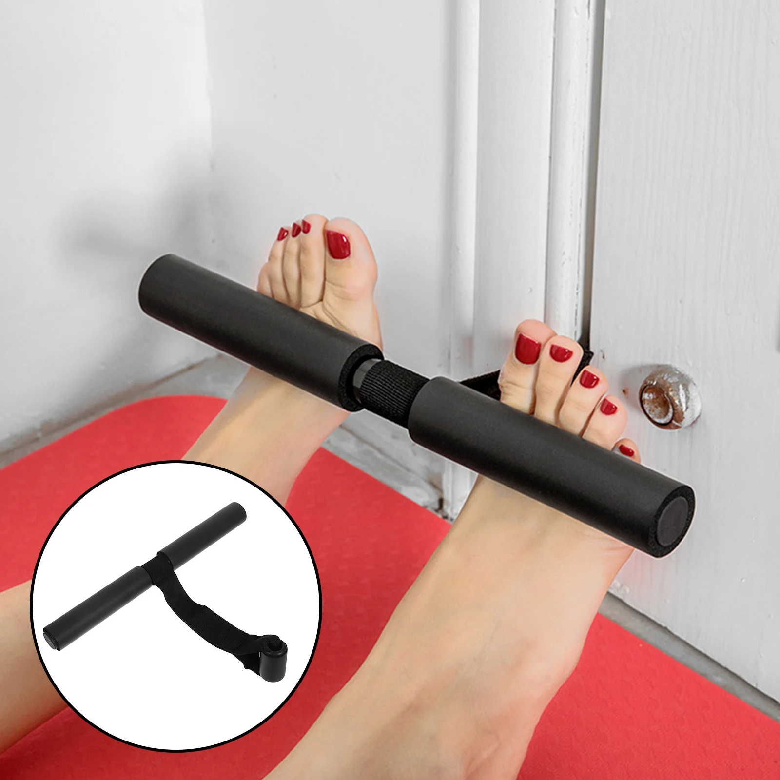 

1pcs Sit-Up Assistant T Shape Abdominal Trainer For Home Fitness Exercise Bar Muscle Training Abdominal Tool