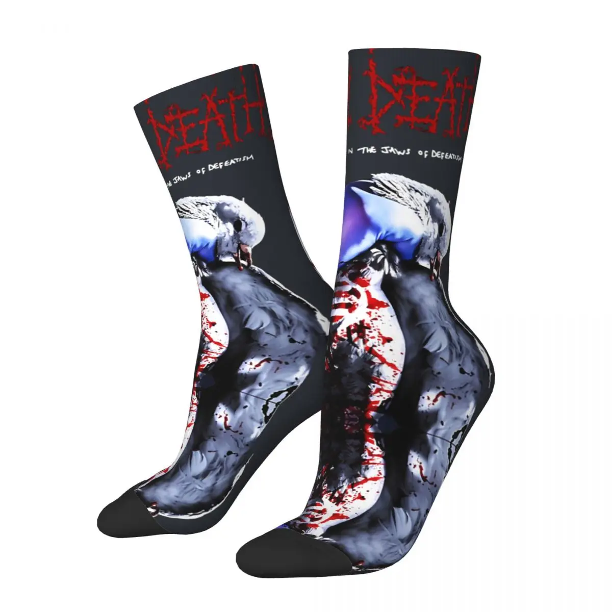 Funny Splendid Men's graphic Socks Retro Harajuku Napalm Death Street Style Novelty Crew Sock official-website tops fugees