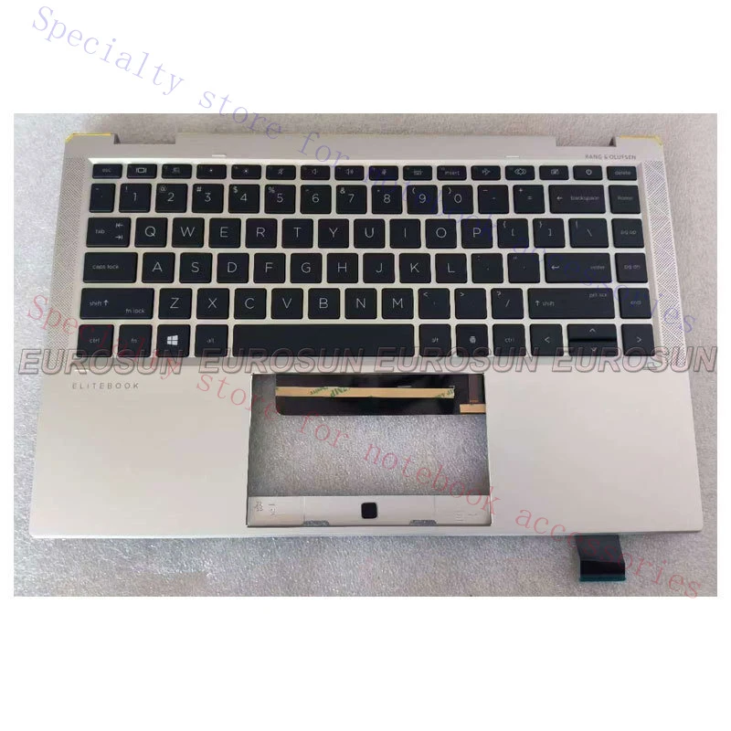 

A+ New For EliteBook x360 1040 G7 G8 Palmrest Upper Case Keyboard Cover M46731-001